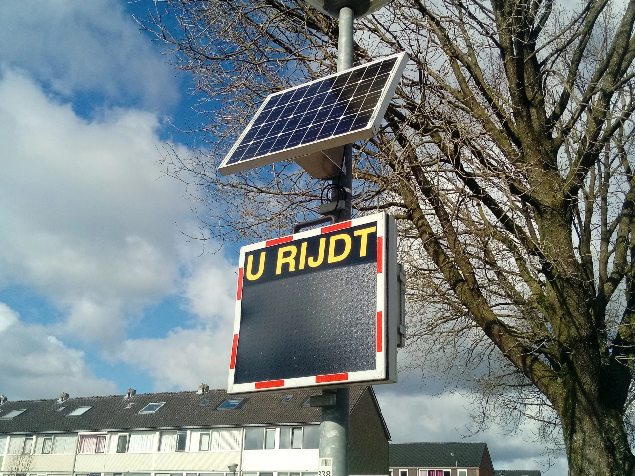 Geschwindigkeitsanzeige