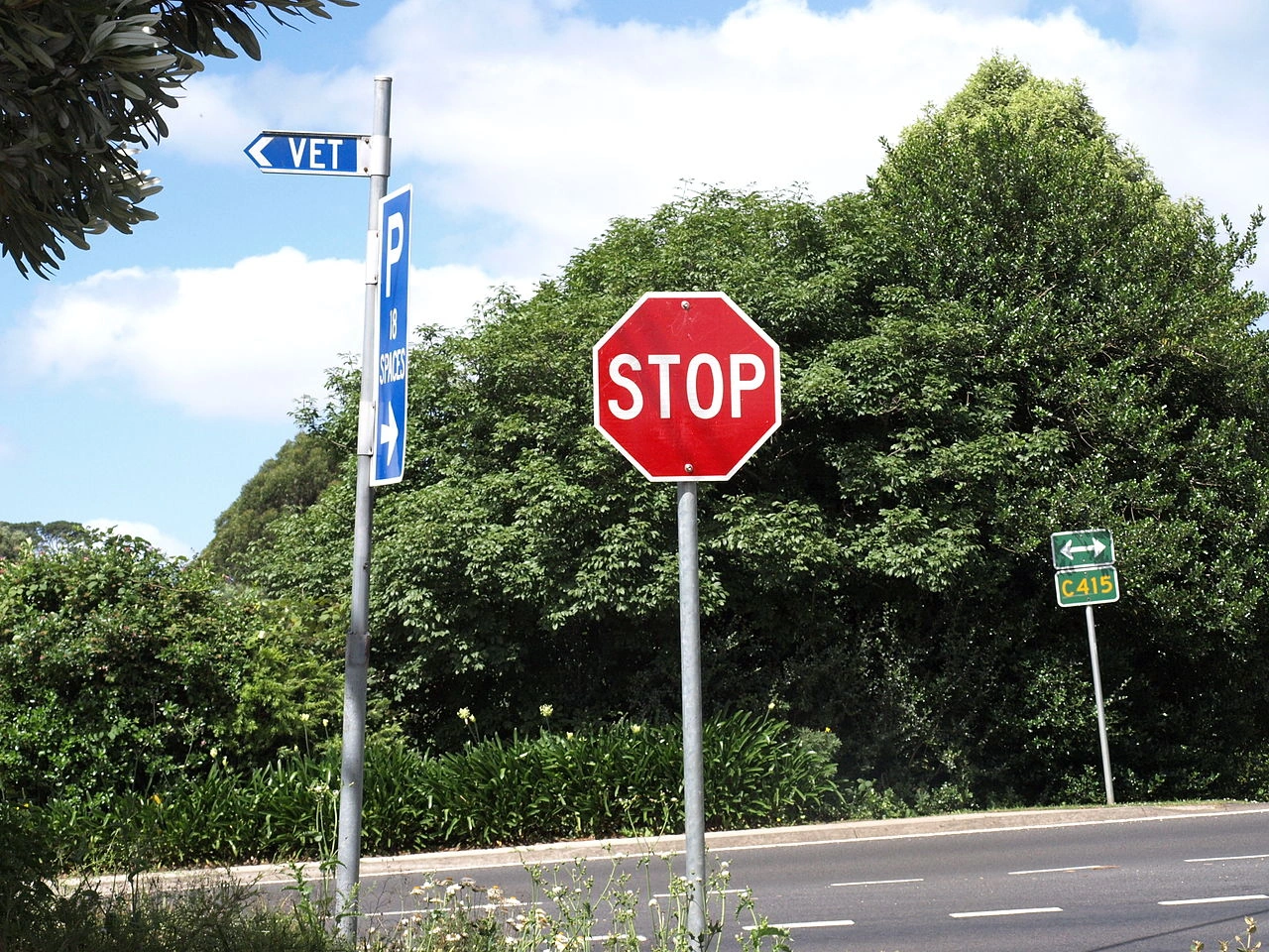 Stop sign