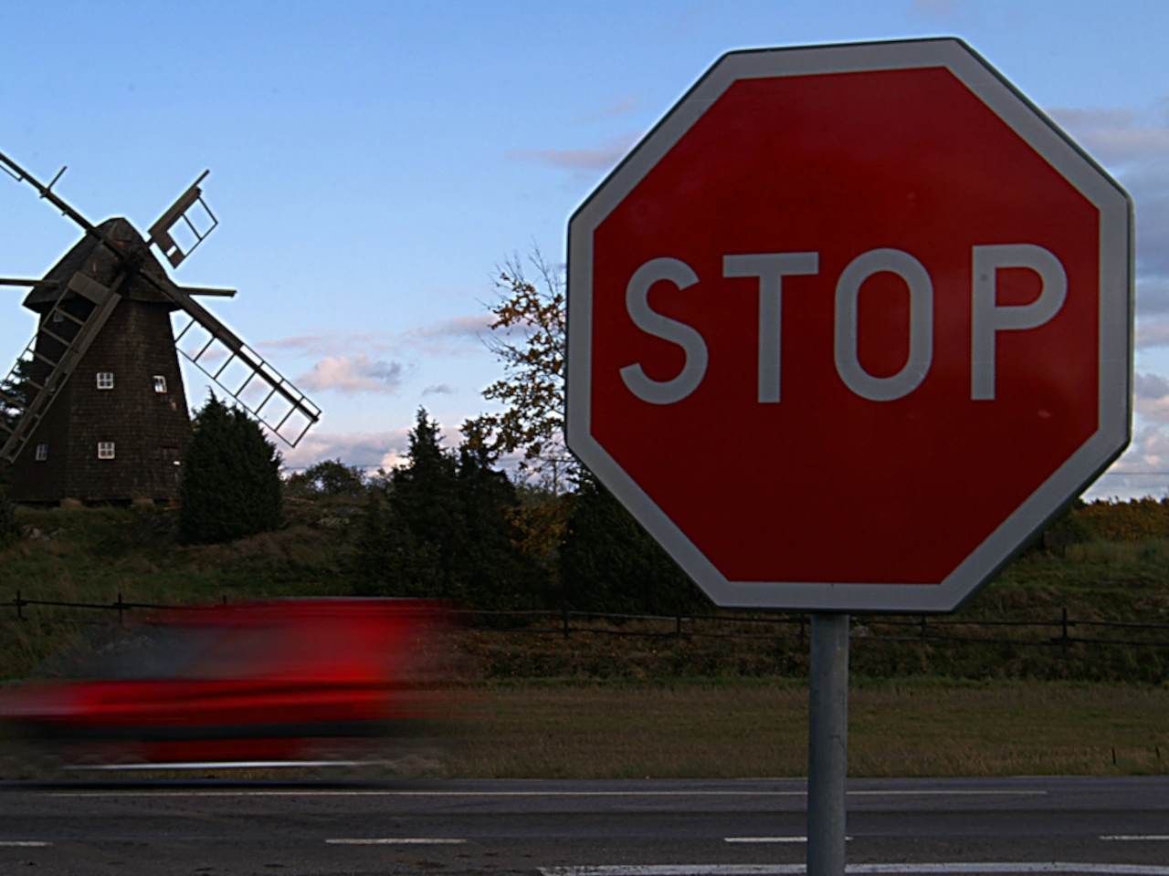 Stop sign