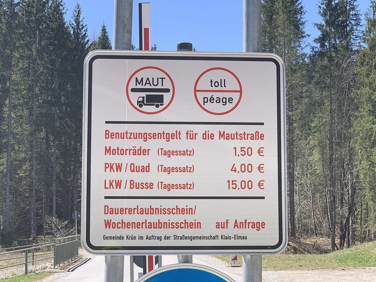 Toll road