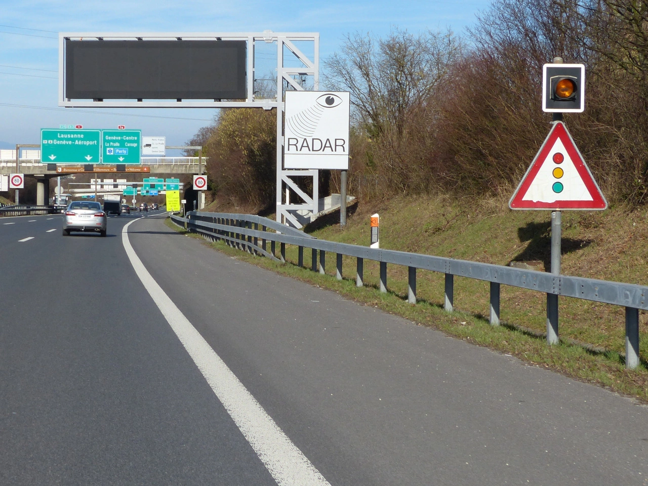 Warnung vor Ampeln