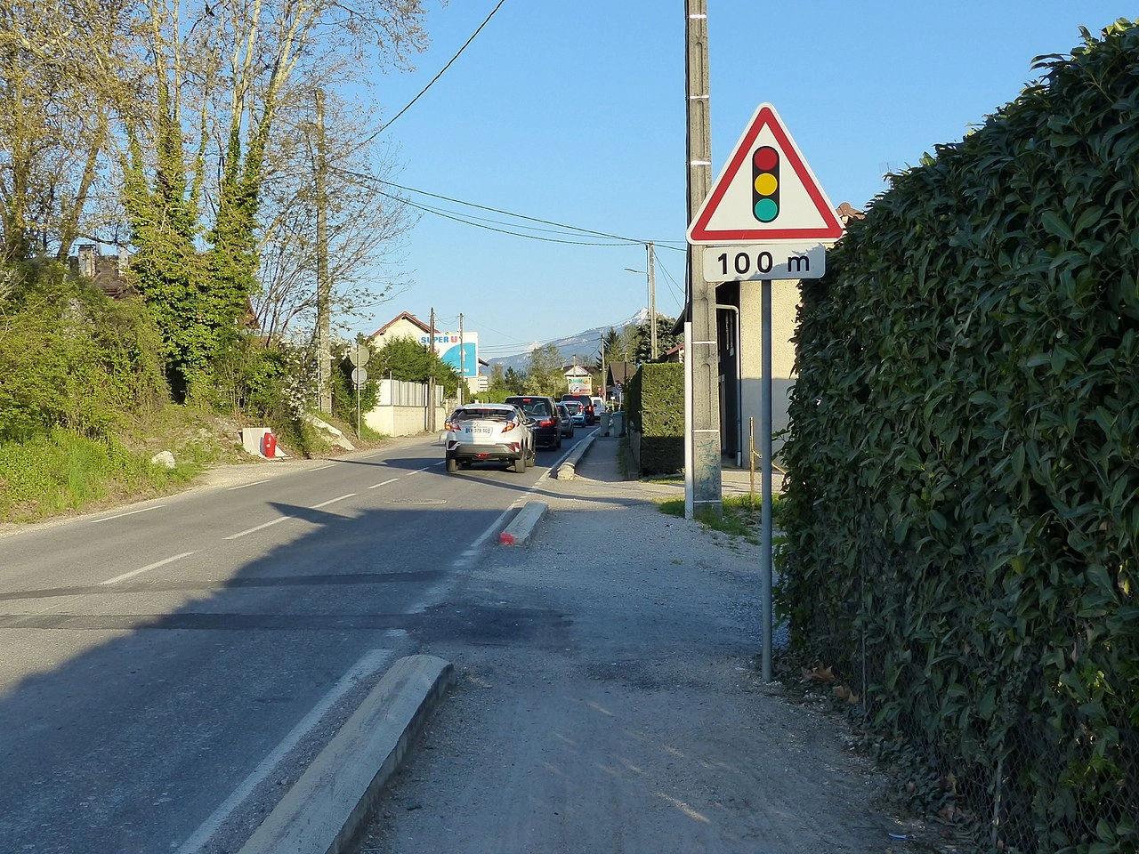 Warnung vor Ampeln