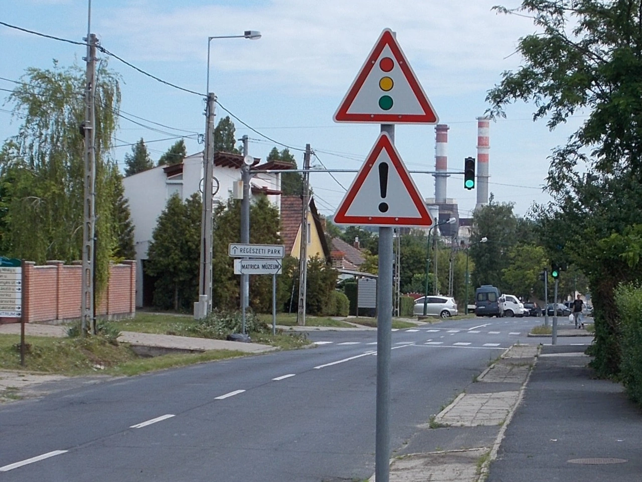 Warnung vor Ampeln