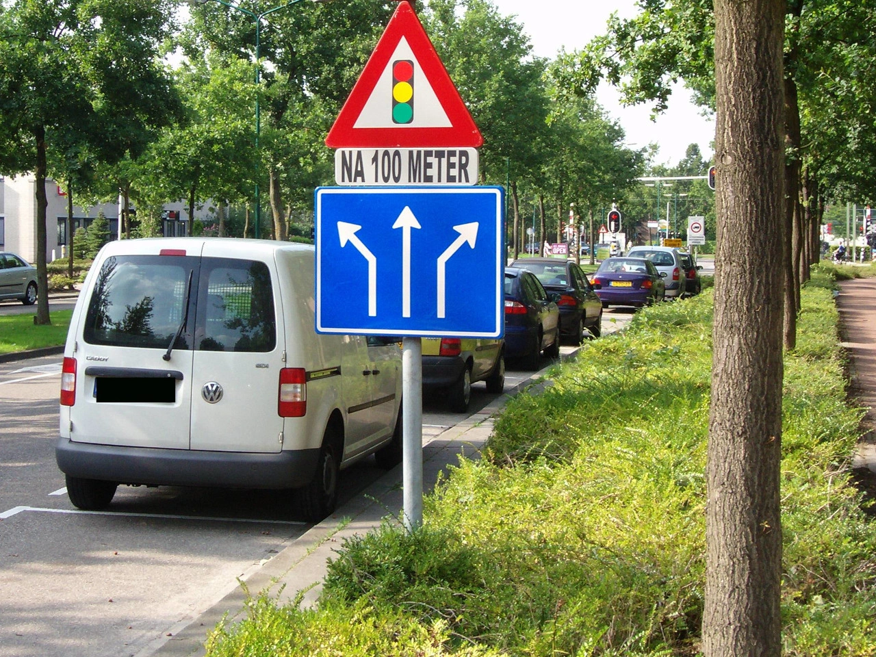 Advertencia de semáforos