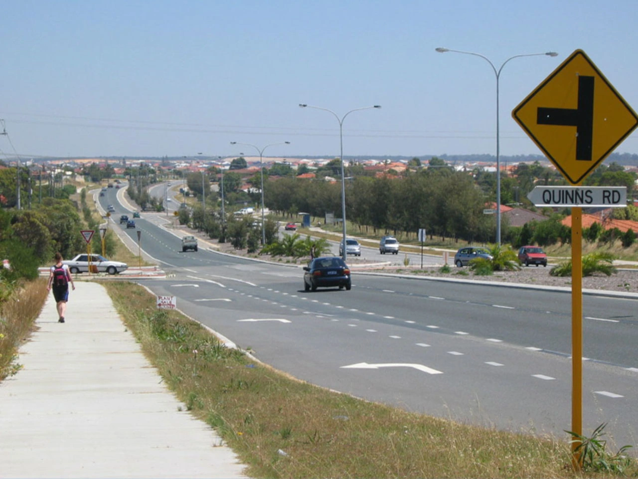 Uncontrolled crossroad