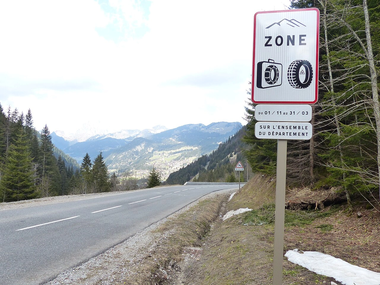 Winterausrüstungszone