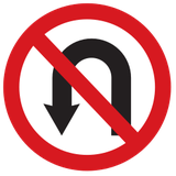 Wenden verboten.