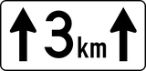 For ... kilometres.