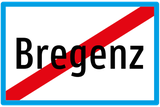 End of the built-up area.