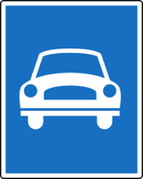 Start of an expressway.