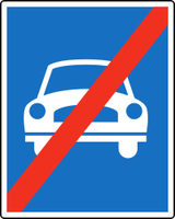 End of the expressway.