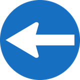 Mandatory left.