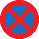 Parking and stopping prohibited.