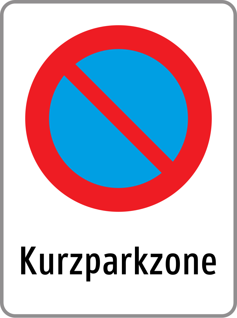 Süre sınırlı park bölgesi.