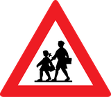 Warning for children.