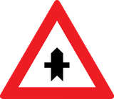 Priority at the junction.