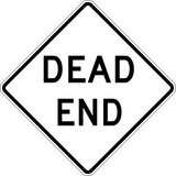 Dead end street.