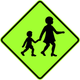 Warning for children.