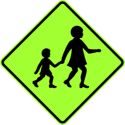 Warning for children.