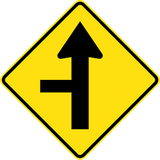 Priority at the junction.
