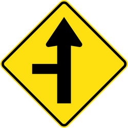 Priority at the junction.