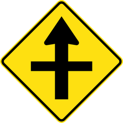 Priority at the junction.