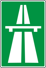 Início de autoestrada.