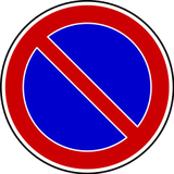 Estacionamento proibido.