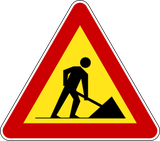 Aviso de obras.