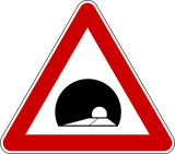 Aviso de túnel.