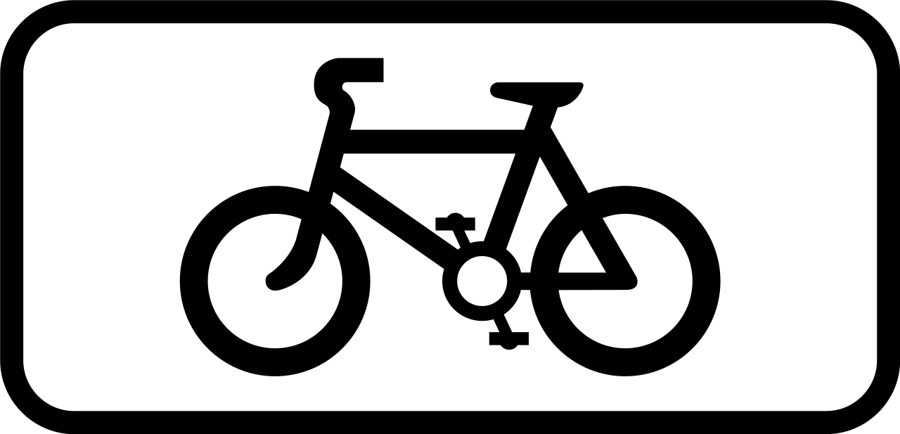 Für Radfahrer.