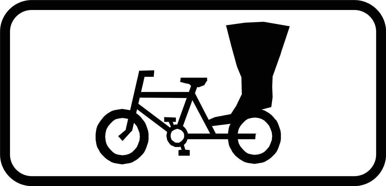 Für Rikschas.
