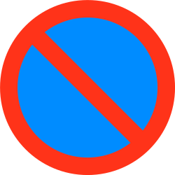 Parken verboten.