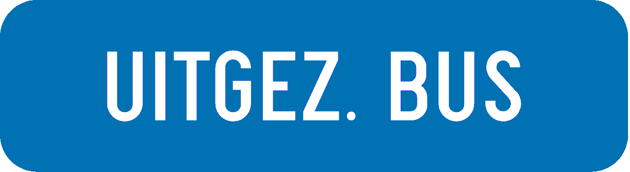 Busse zugelassen.