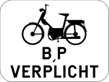 B ve P sınıfı mopedler için zorunludur.