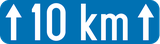 ... kilometre boyunca.