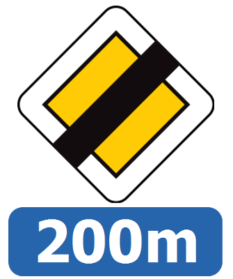Was bedeutet dieses Verkehrszeichen?