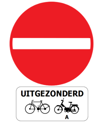Was bedeutet dieses Verkehrszeichen?