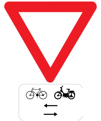 Was bedeutet dieses Verkehrszeichen?