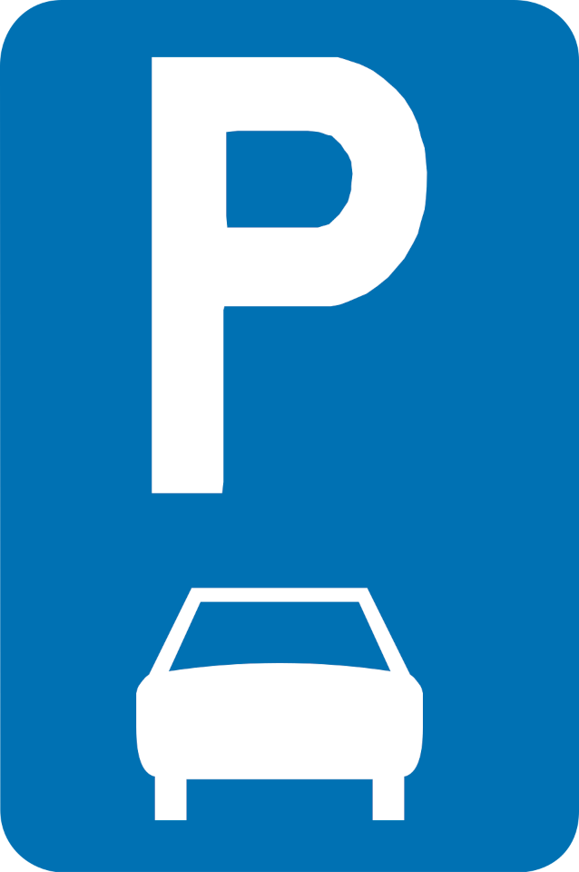 Parken nur für Pkw.