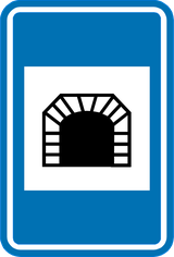 Tünel başlangıcı.