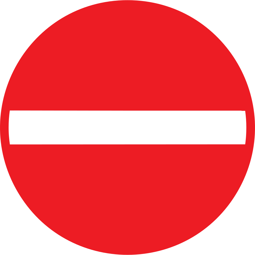 What does this traffic sign mean?