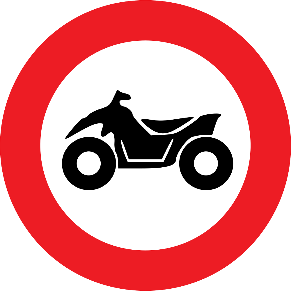 Quads verboten.
