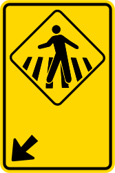 Fußgängerüberweg.