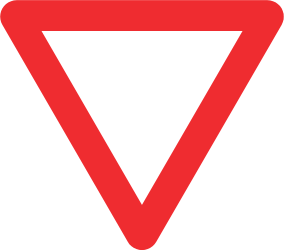 Vorfahrt gewähren.