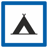 Kamp alanı.