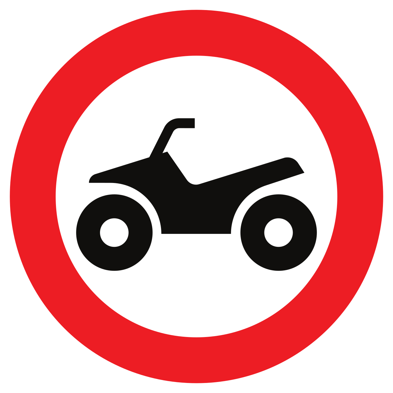 Quads verboten.