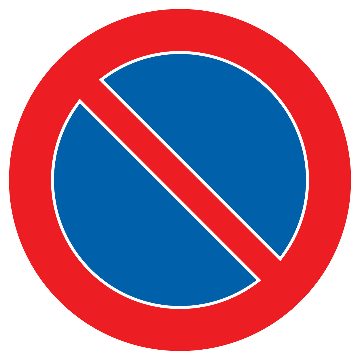 Parken verboten.
