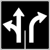 Overview of the lanes and their direction.