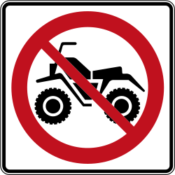 Quads verboten.